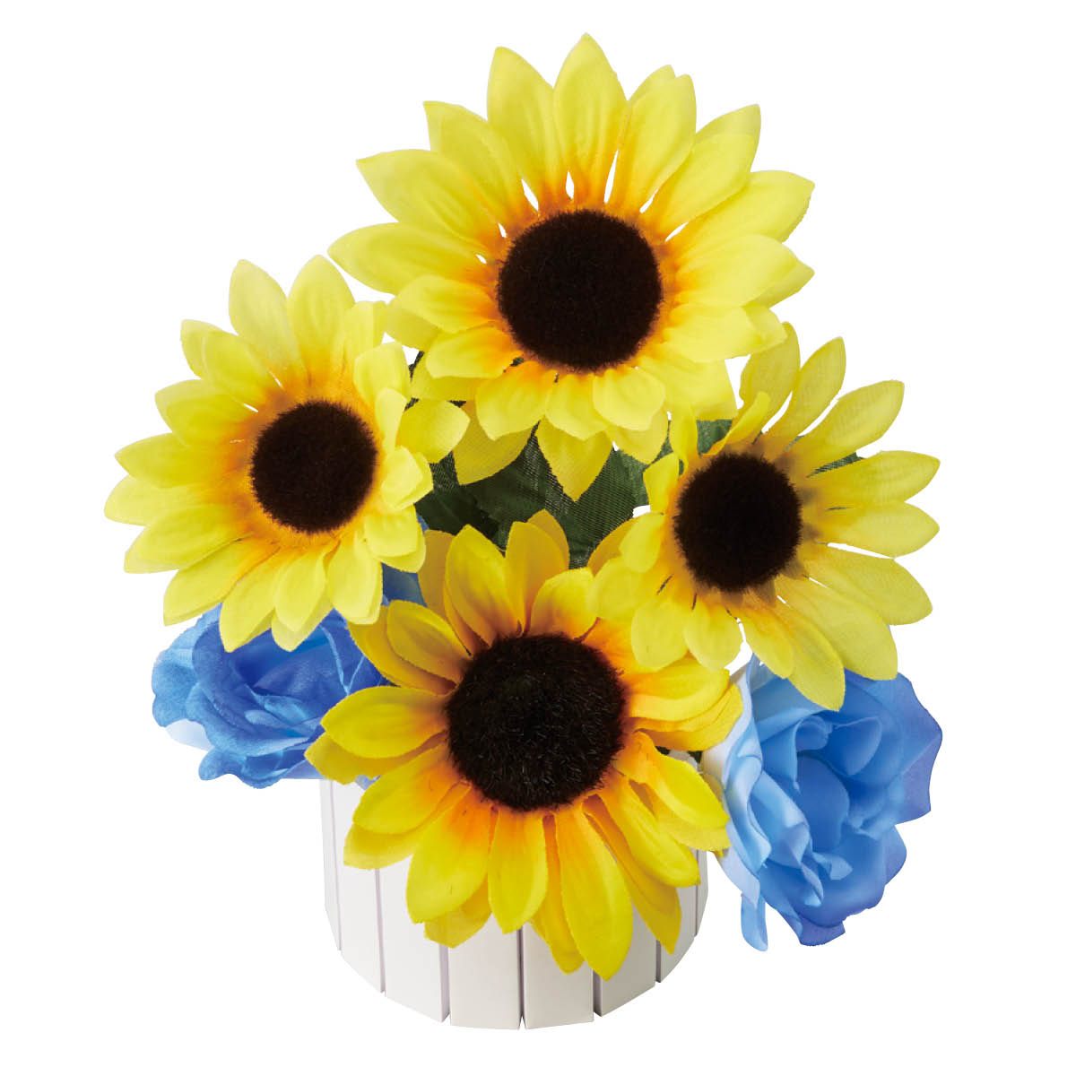 スカイサンフラワー造花アレンジ