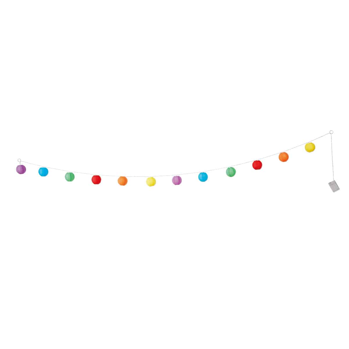 LEDちょうちんガーランドライト12球