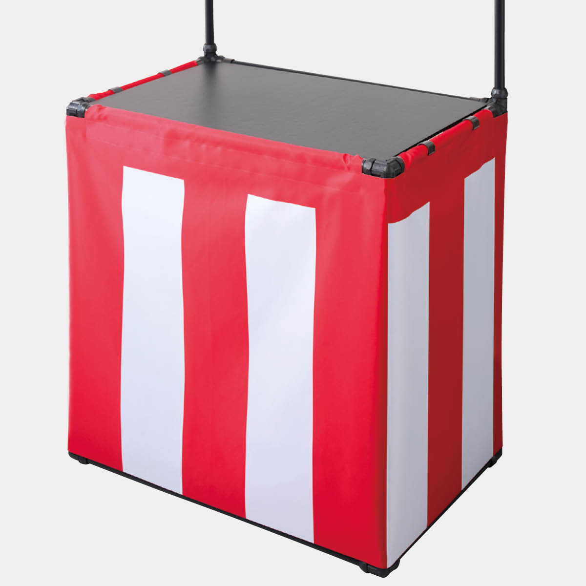 (2)紅白テーブルクロス 使用例 (本体は別売）