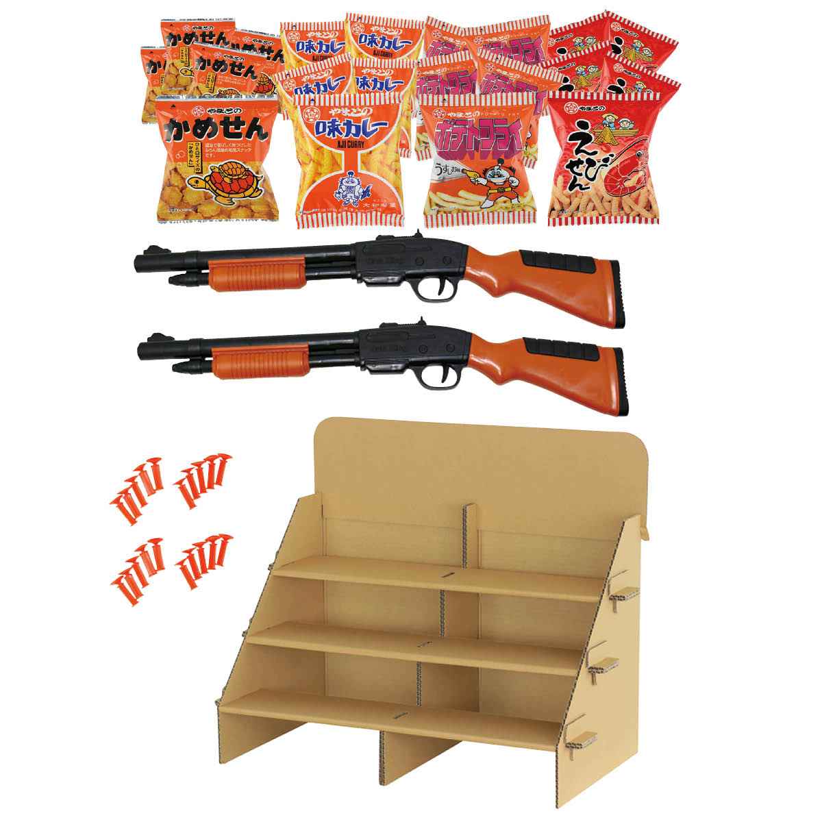 (2)本体+お菓子120個