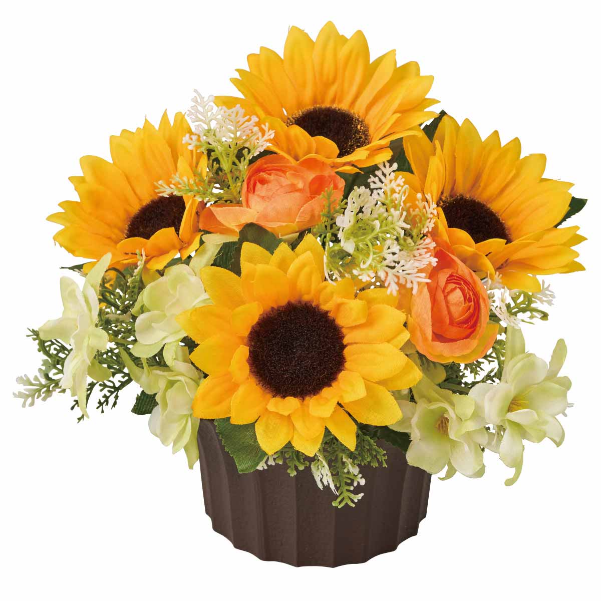 ひまわり造花アレンジ