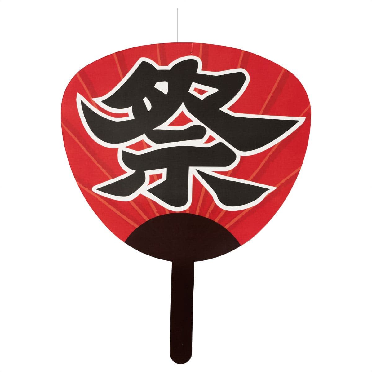 2個 祭うちわハンギングセット