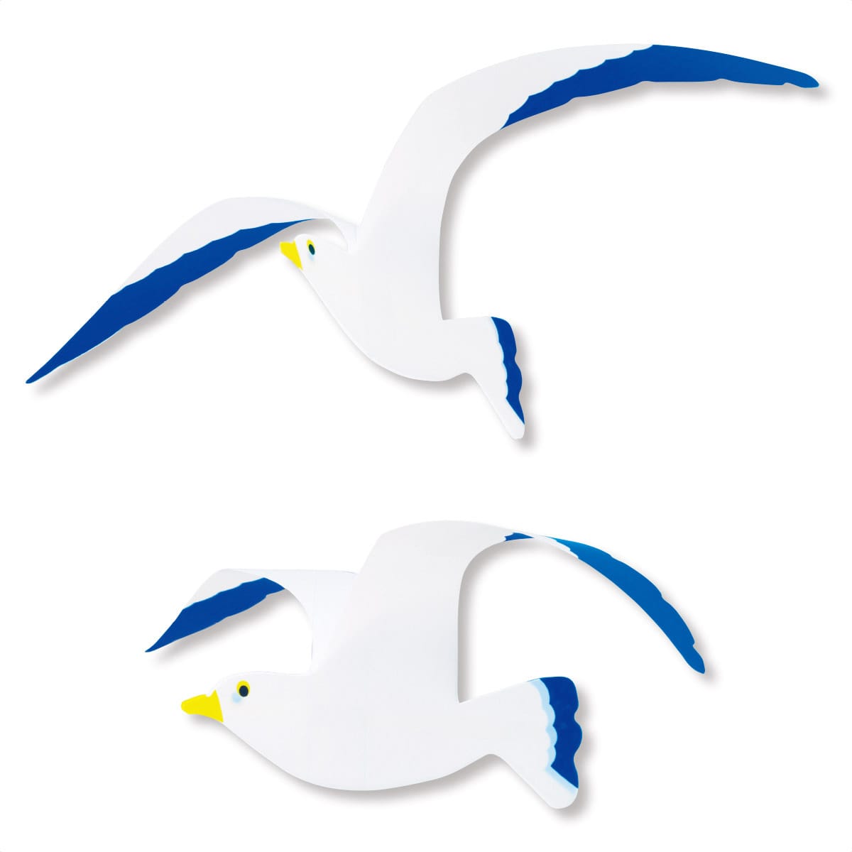 5個 ミニカモメ ハンギングセット