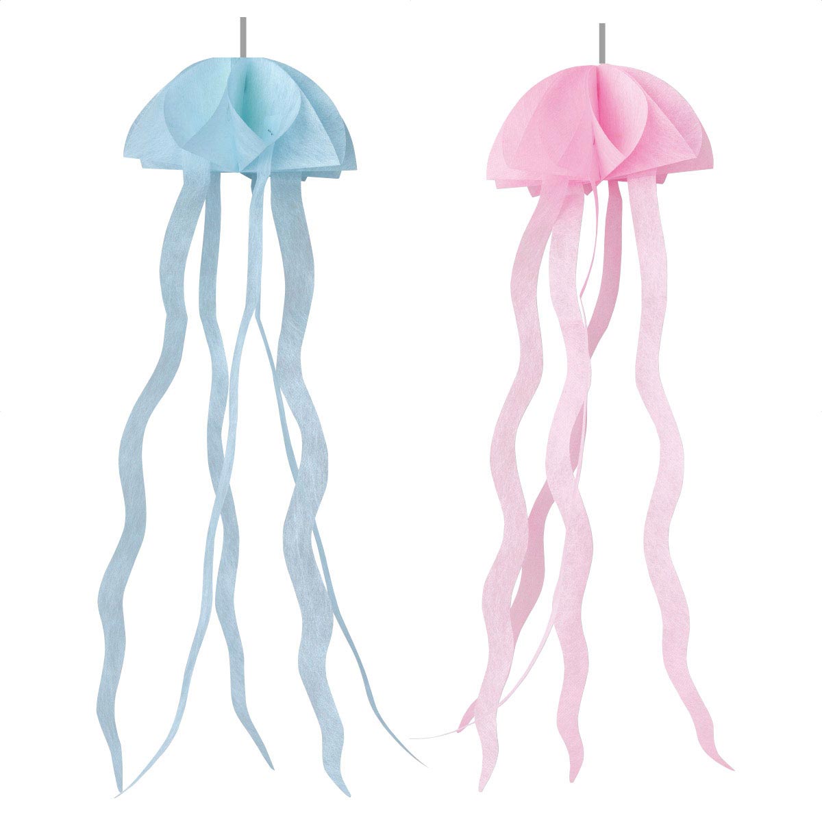 2個 くらげハンギングセット