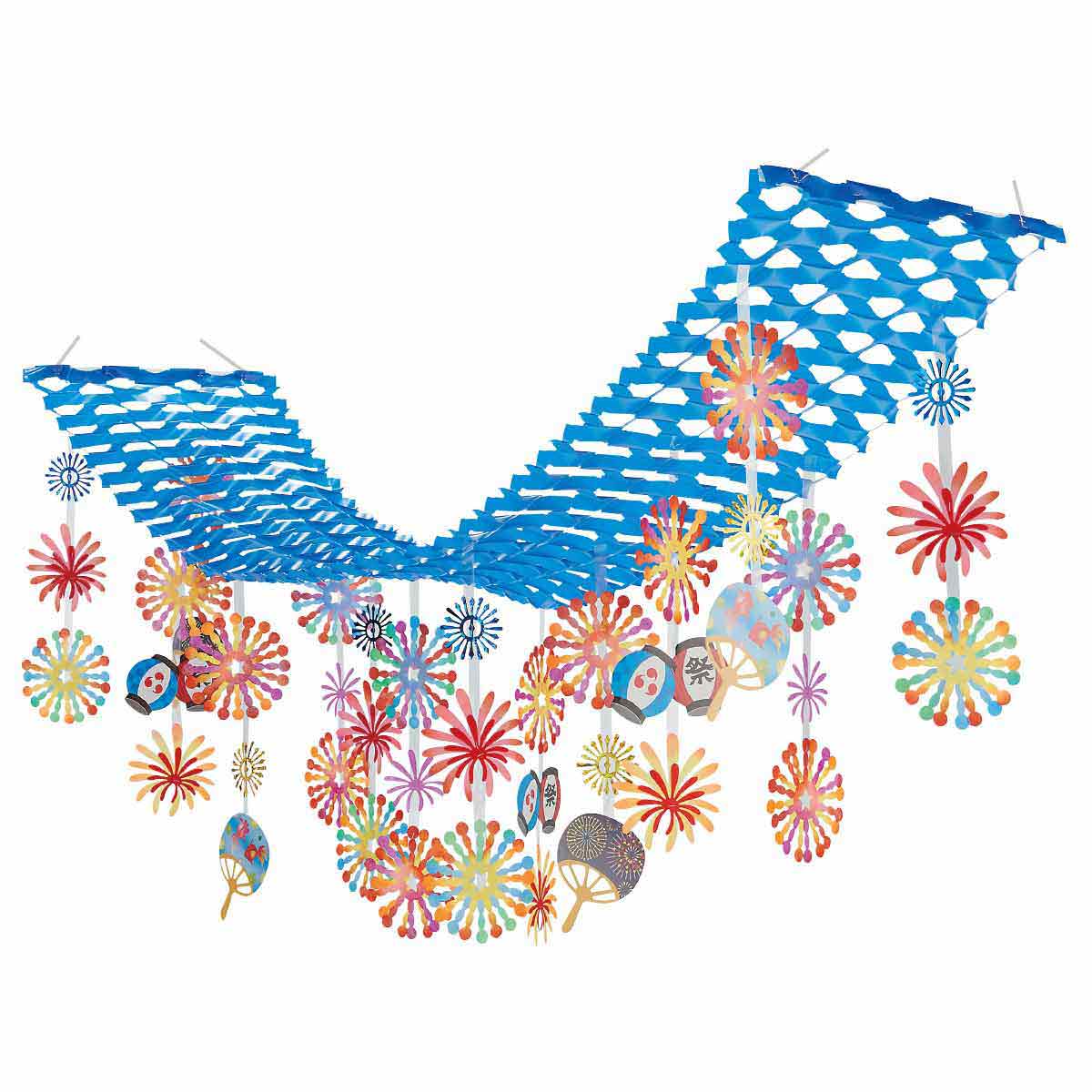 提灯花火プリーツハンガー