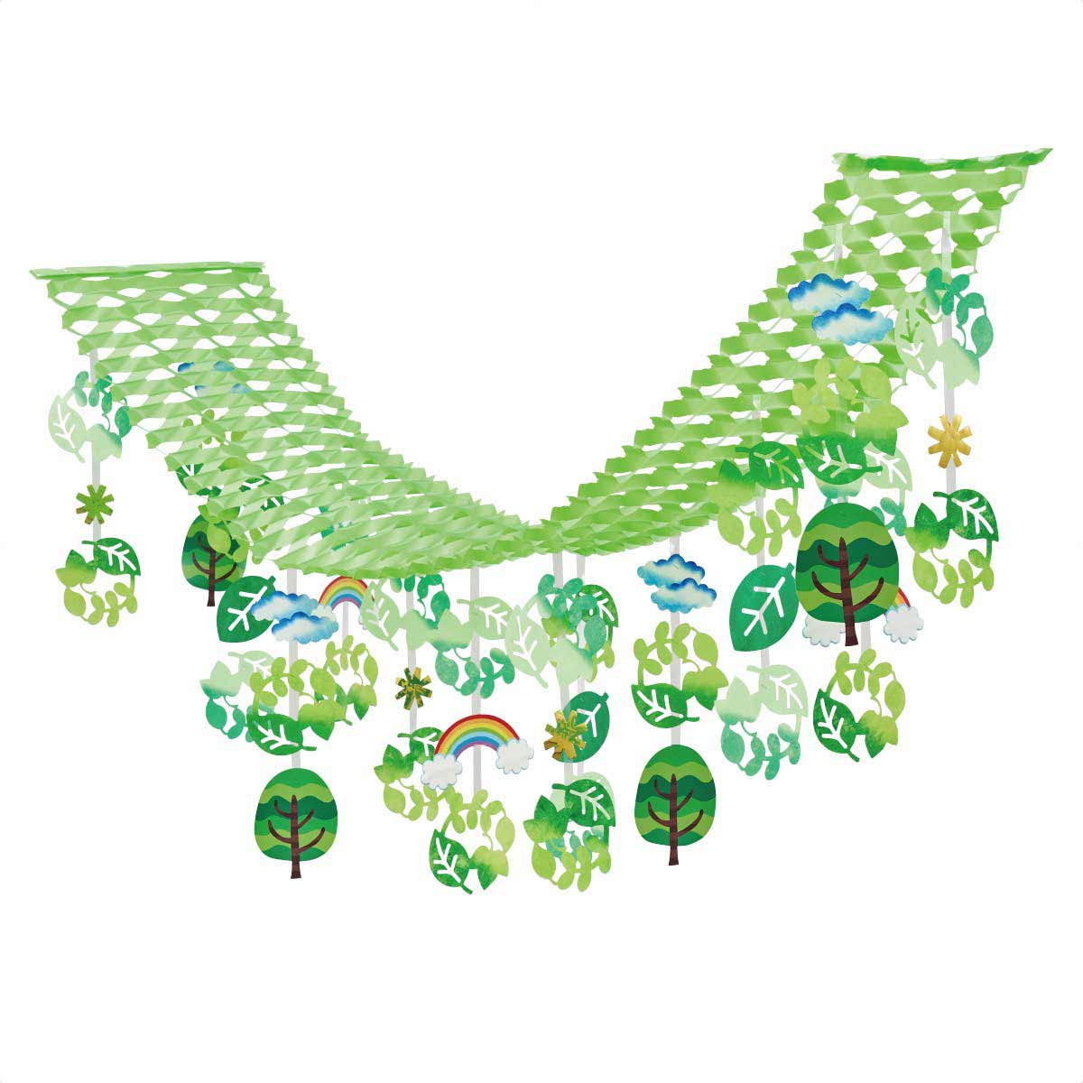 新緑プリーツハンガー