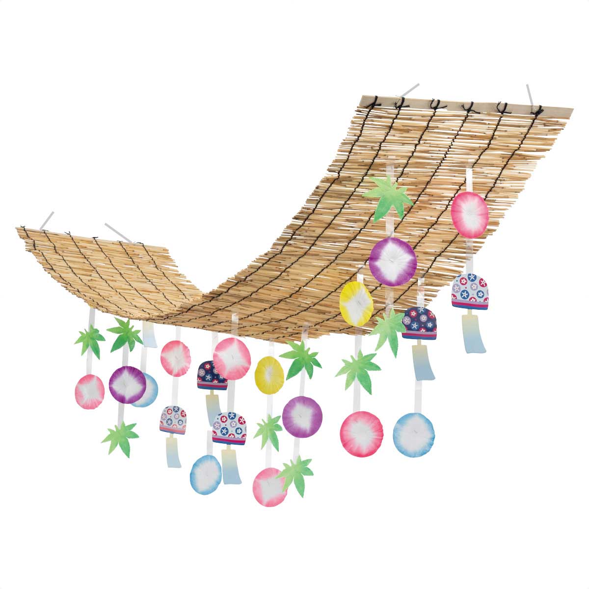 風鈴朝顔すだれペナント