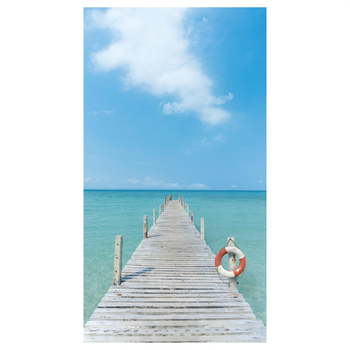 バックグラウンドシート 桟橋