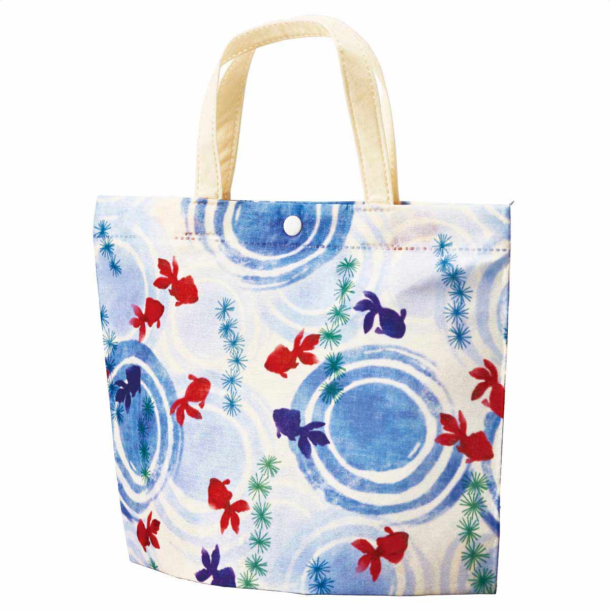 20枚 エーワン 不織布 金魚 トートバッグ