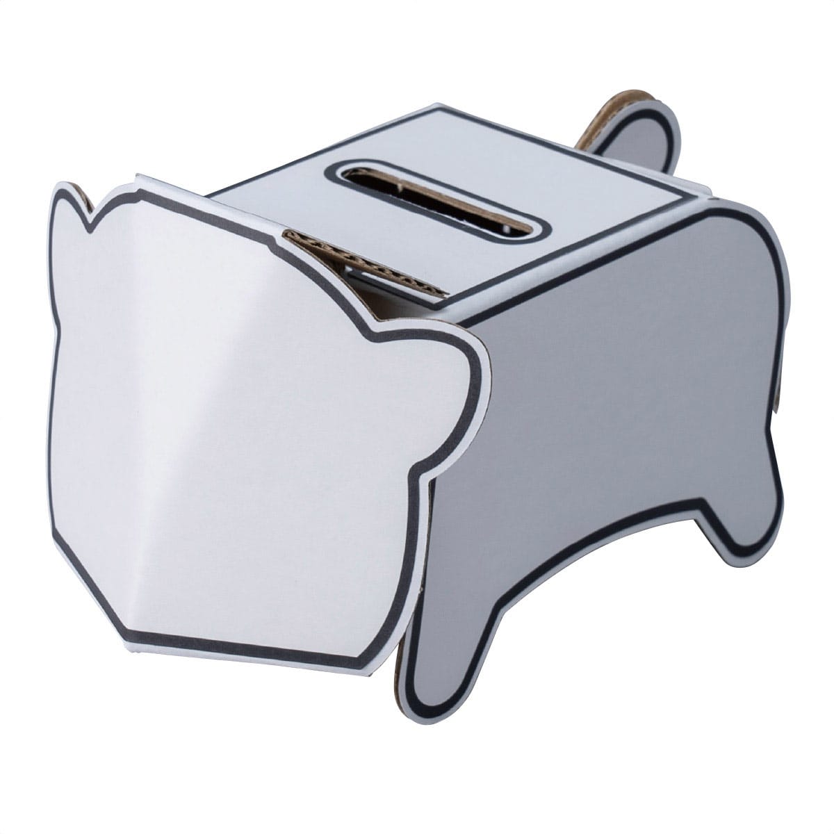 50個 どうぶつぬりえ貯金箱