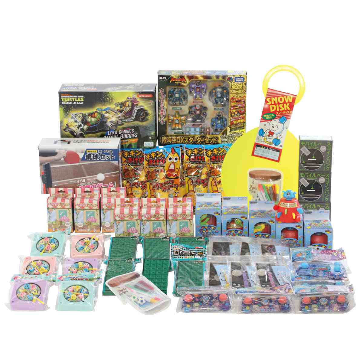 (3)バラエティセット 画像は(1)本体との使用例です。