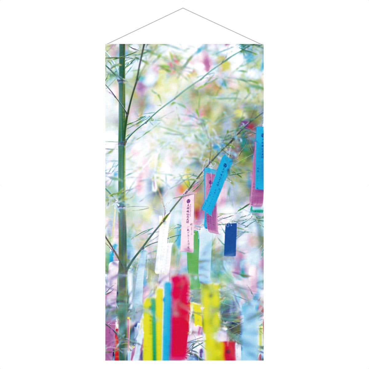 タペストリー 七夕笹飾り