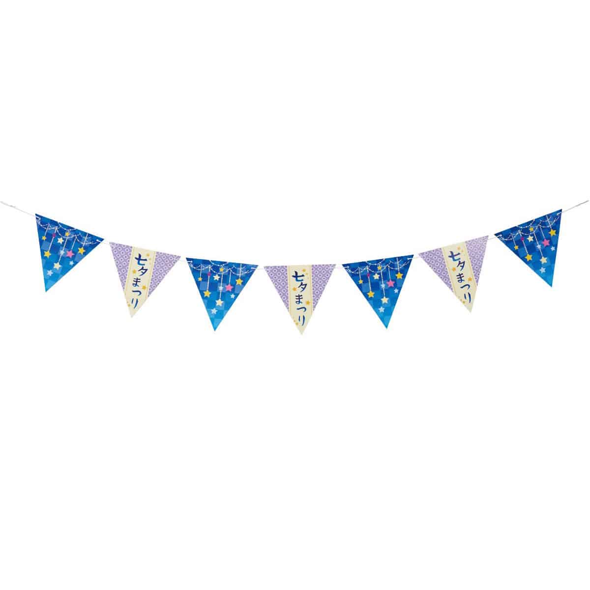 星空七夕フラッグ