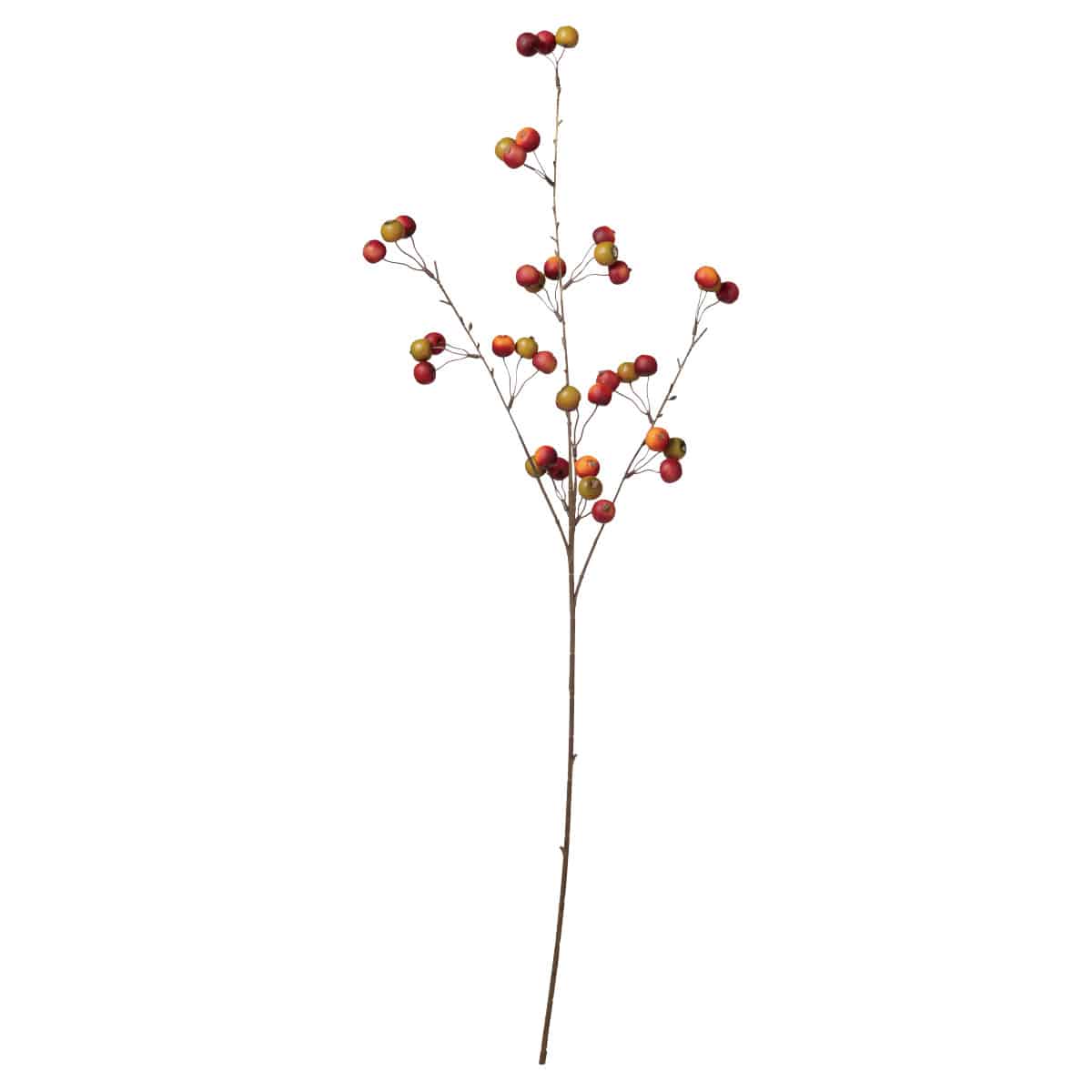 ミニアップルベリー造花スプレー88cm
