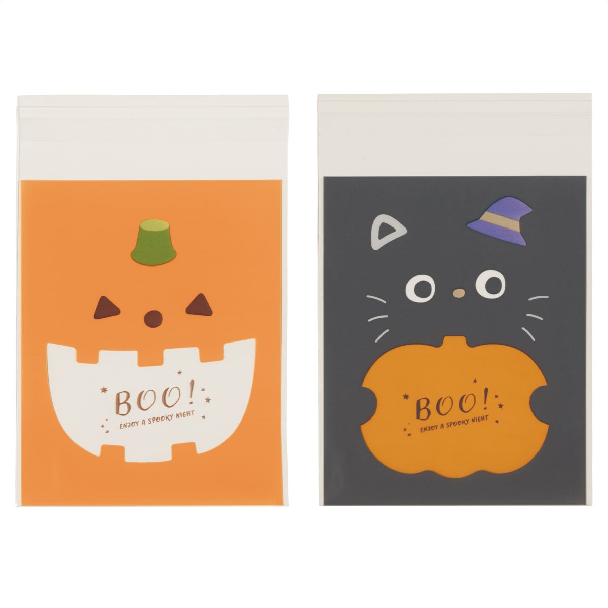 (2)かぼちゃ&くろねこ