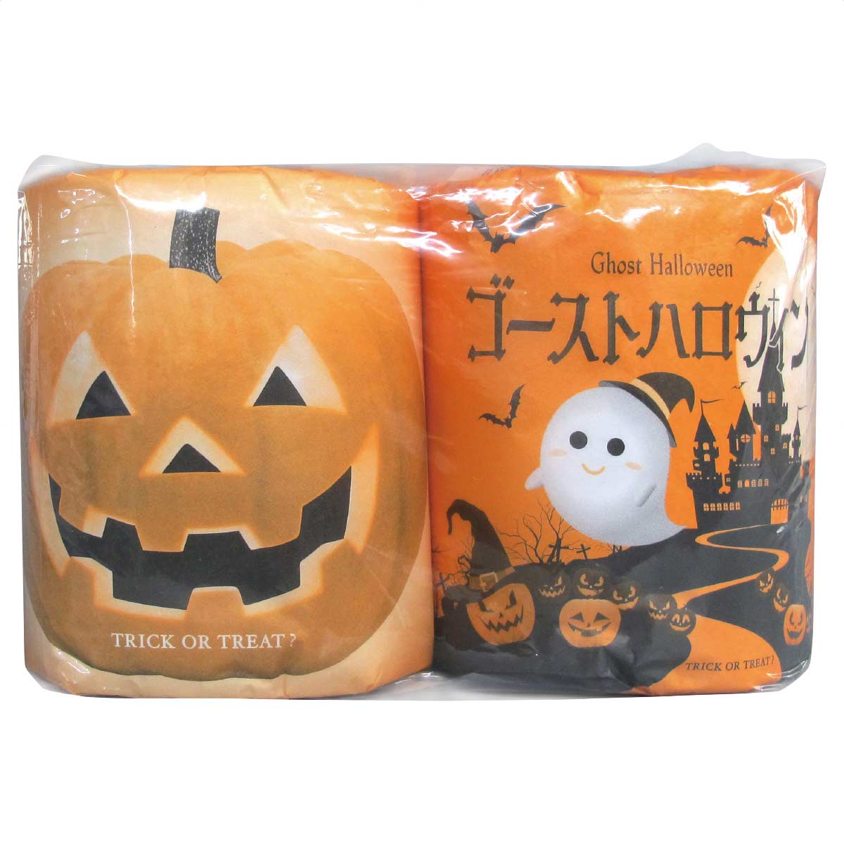 50セット ハロウィントイレットペーパー 2P