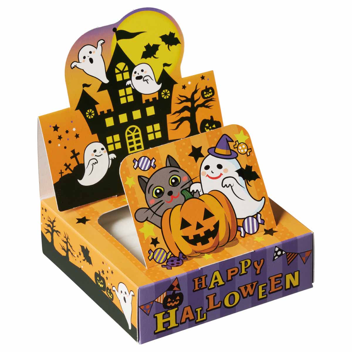 100個 ハロウィン遊遊ボックスティッシュ