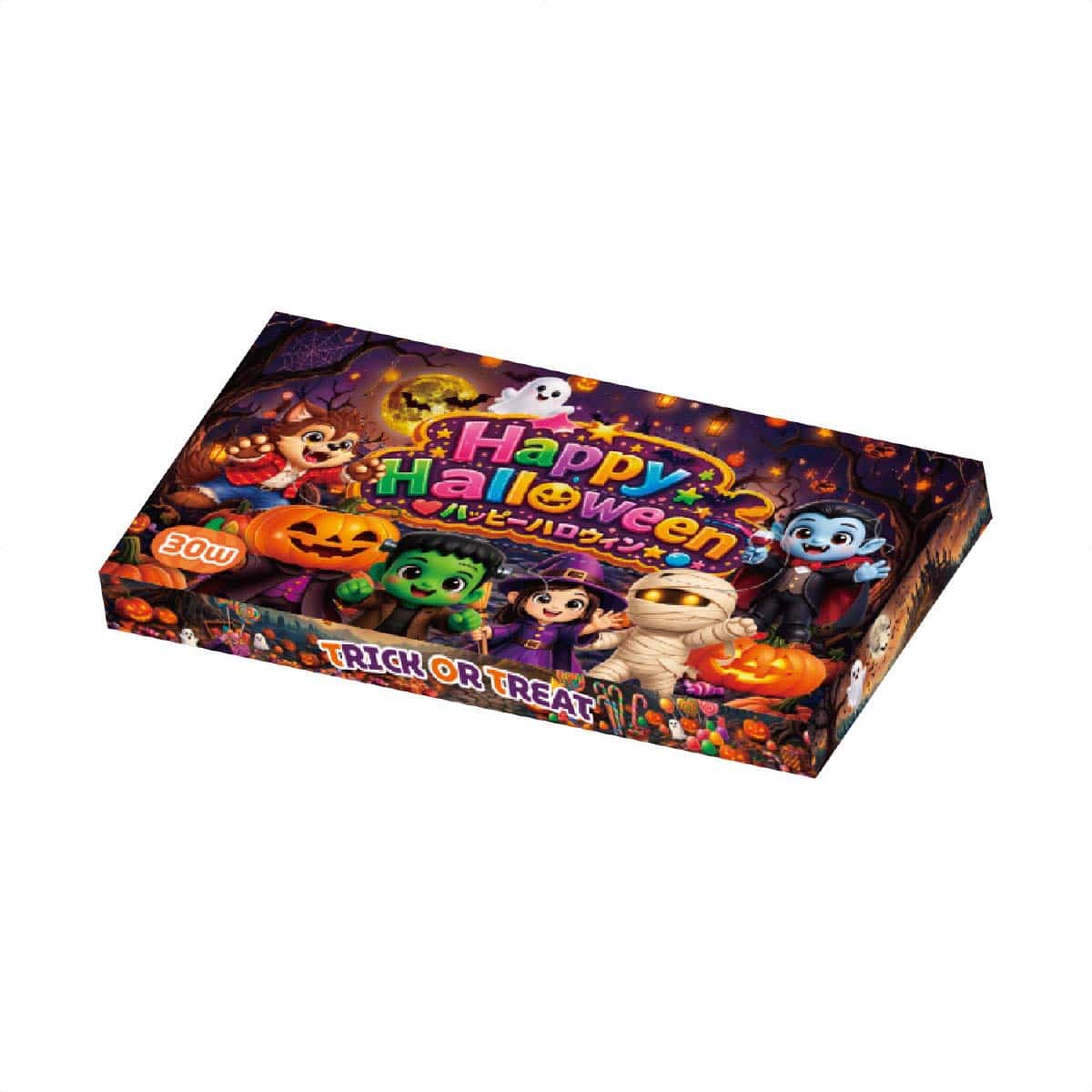 【300個】 ハッピーハロウィンBOXティッシュ30W