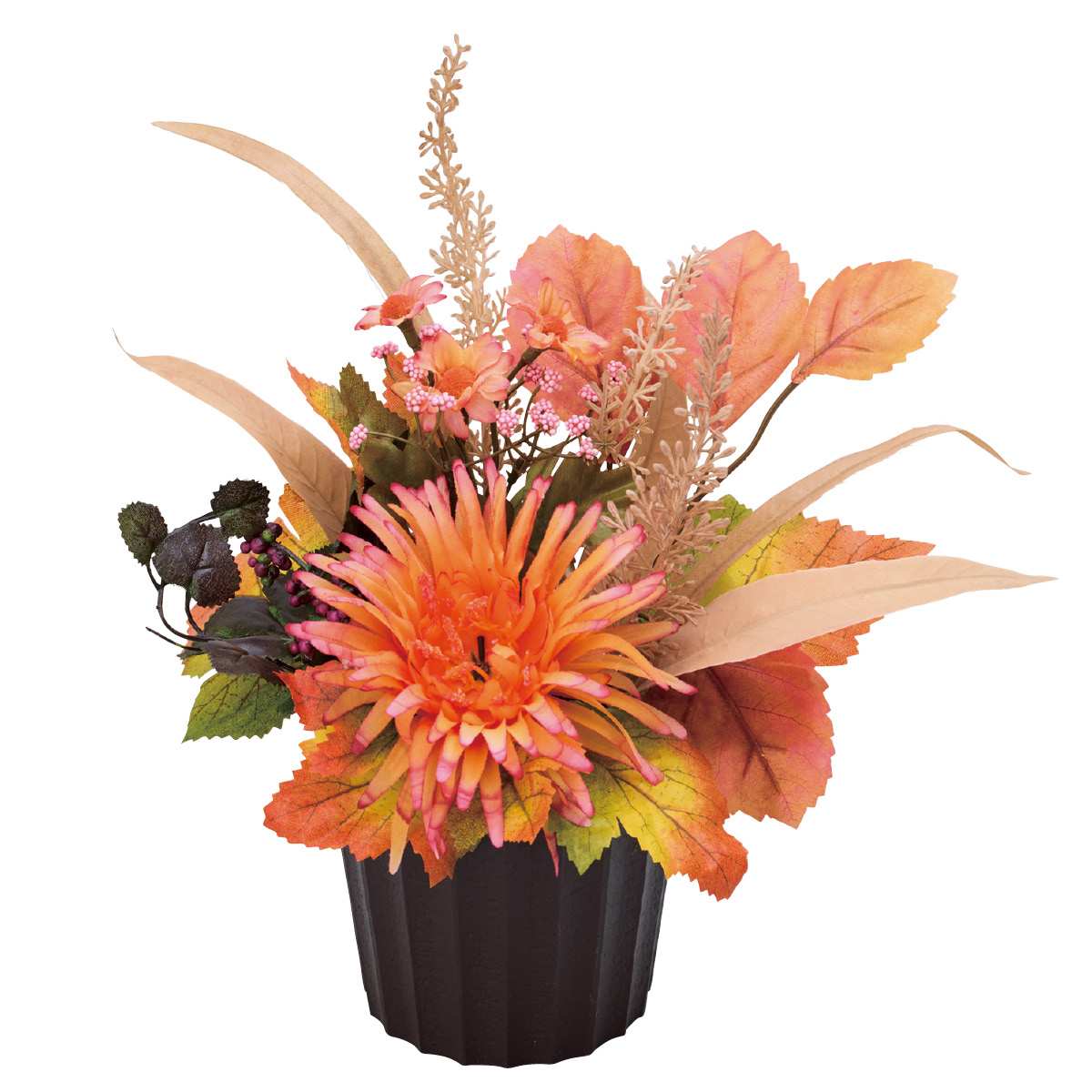 オータムデイジーポット高さ28cm（造花）