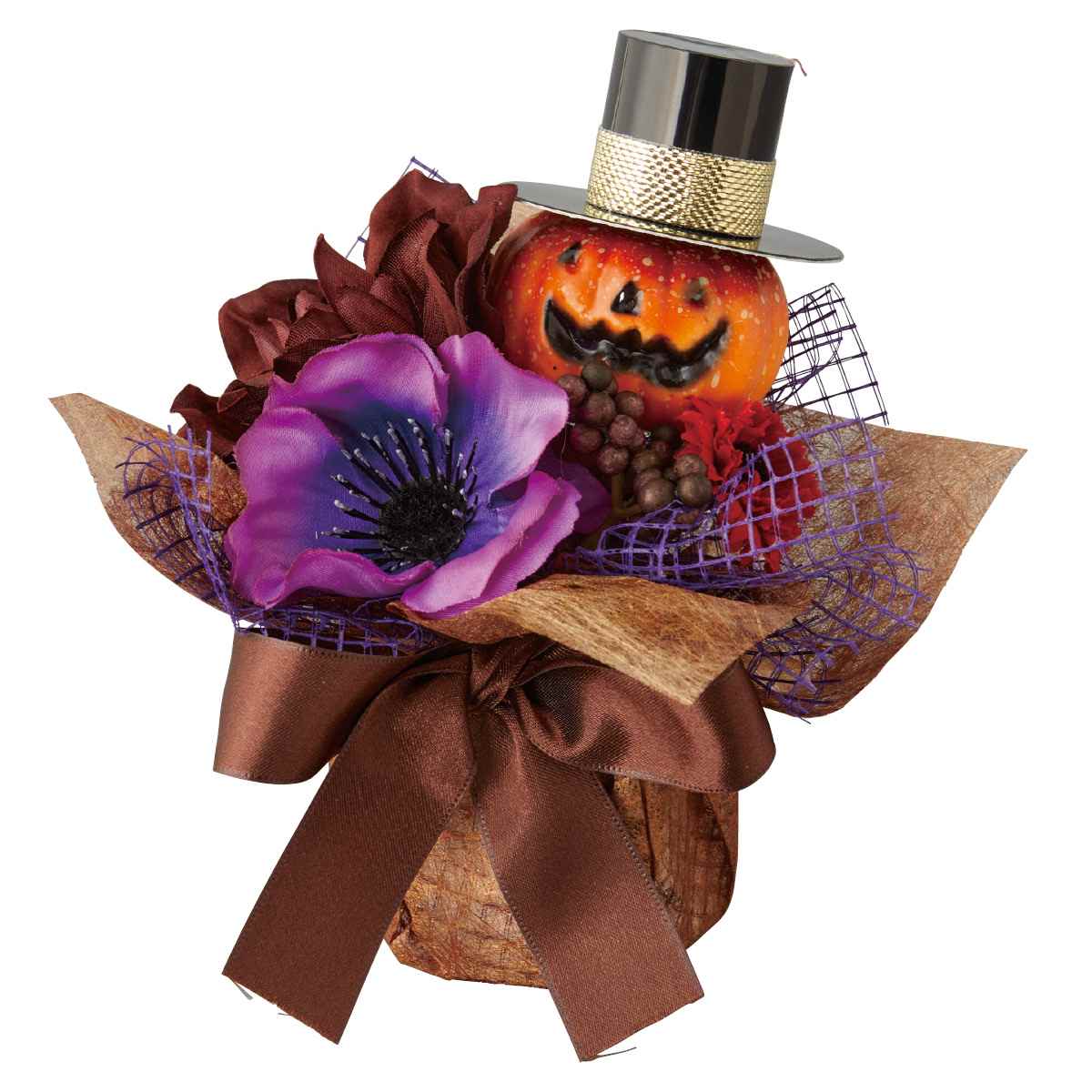 マジカルパンプキンラップ幅11×高さ15cm（造花）