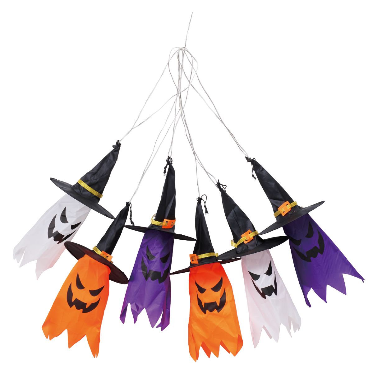 LEDウィッチゴーストガーランドライト6連360cm