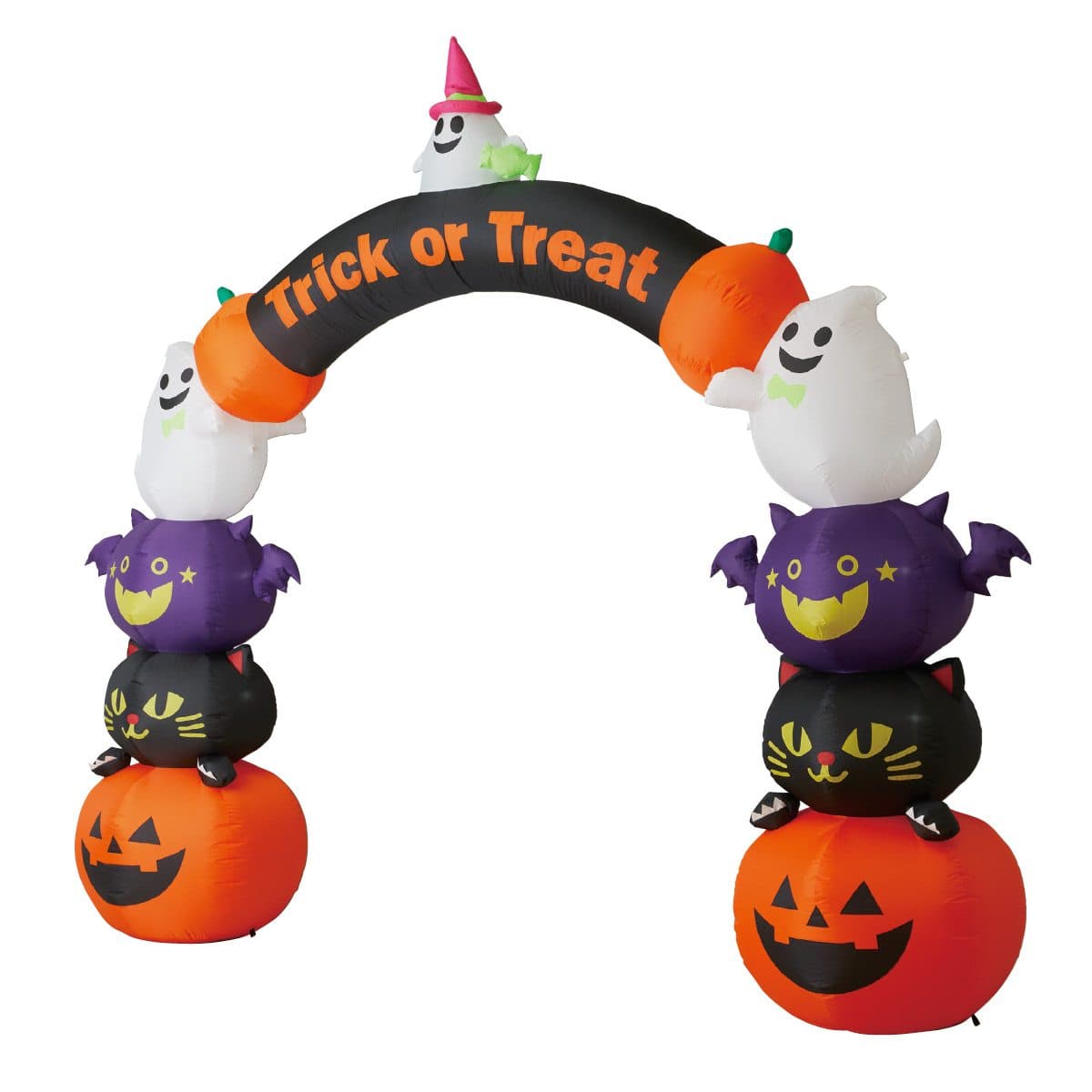 エアーブローアーチ ハロウィンキャラクターズ 高さ300cm