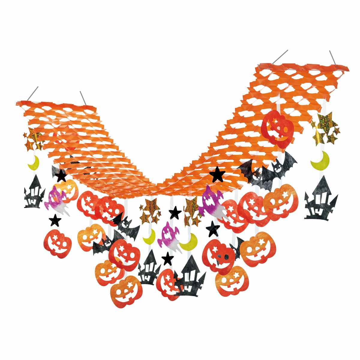 バリューハロウィンプリーツハンガー