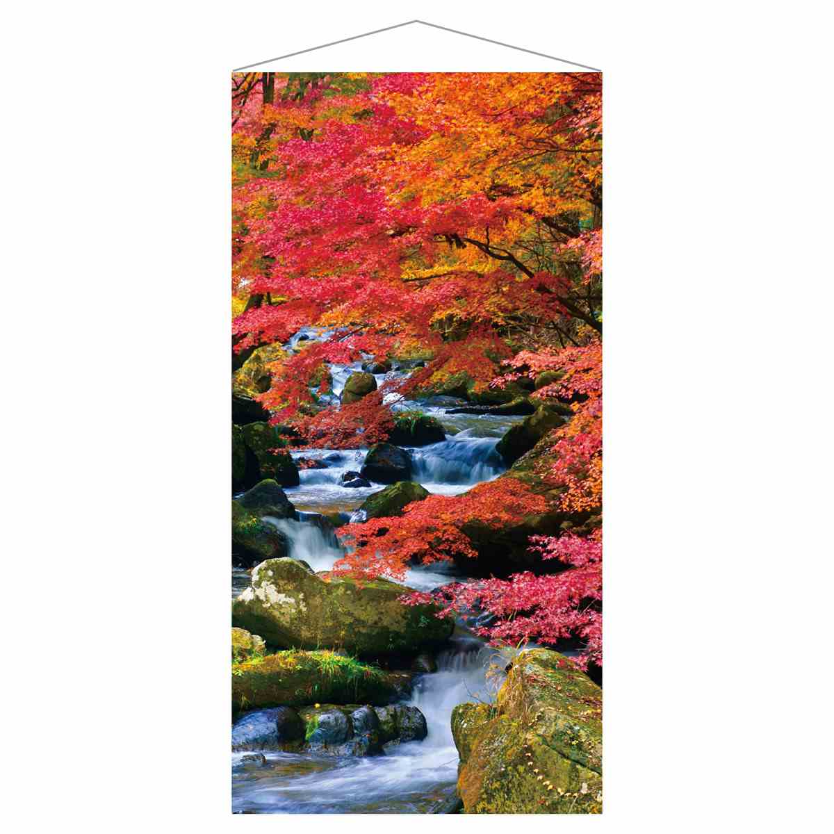 秋タペストリー 秋の渓谷