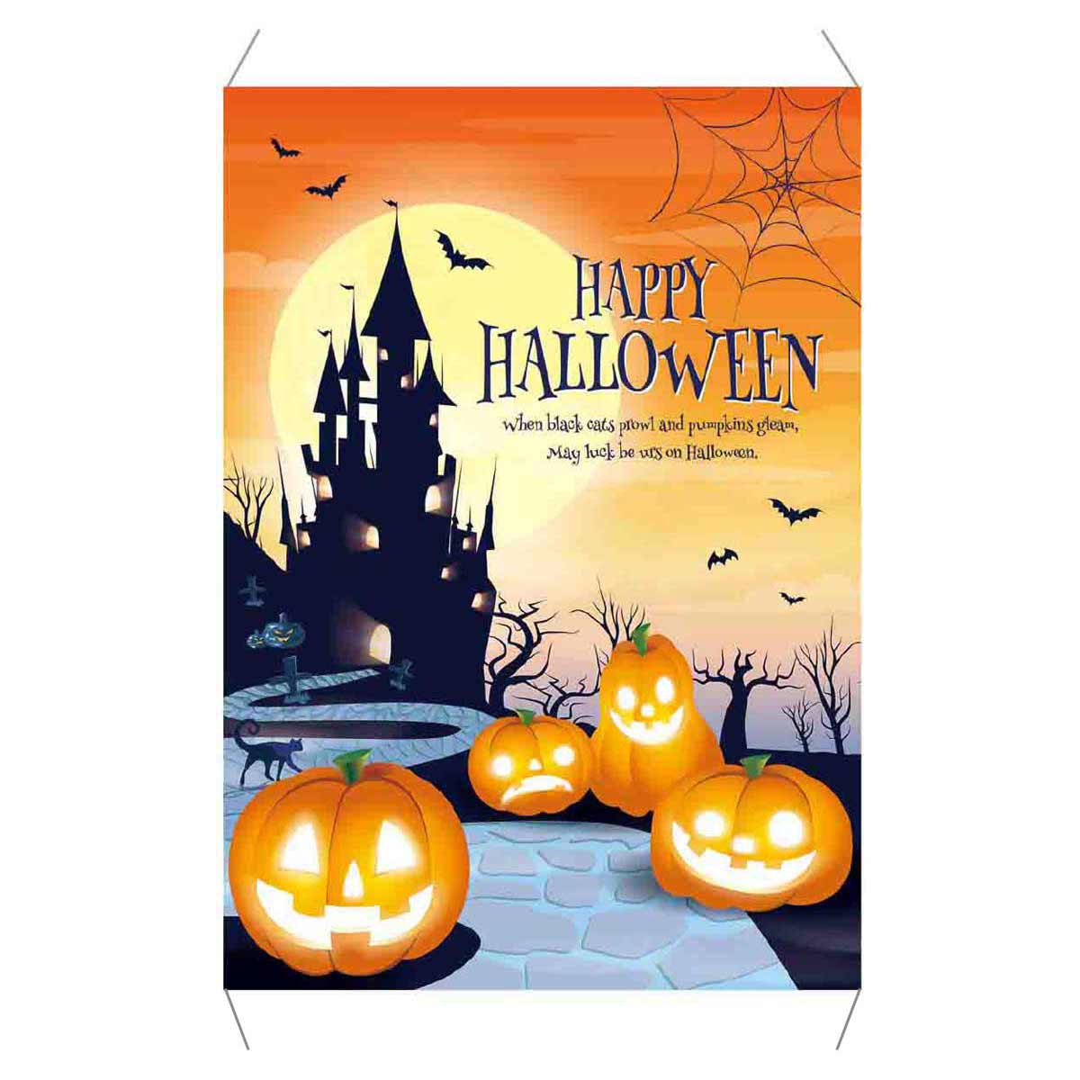 ハロウィンタペストリー60×85cm