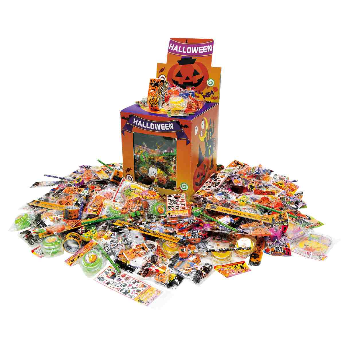 ハロウィンおもちゃ宝箱つかみどり（100人用）