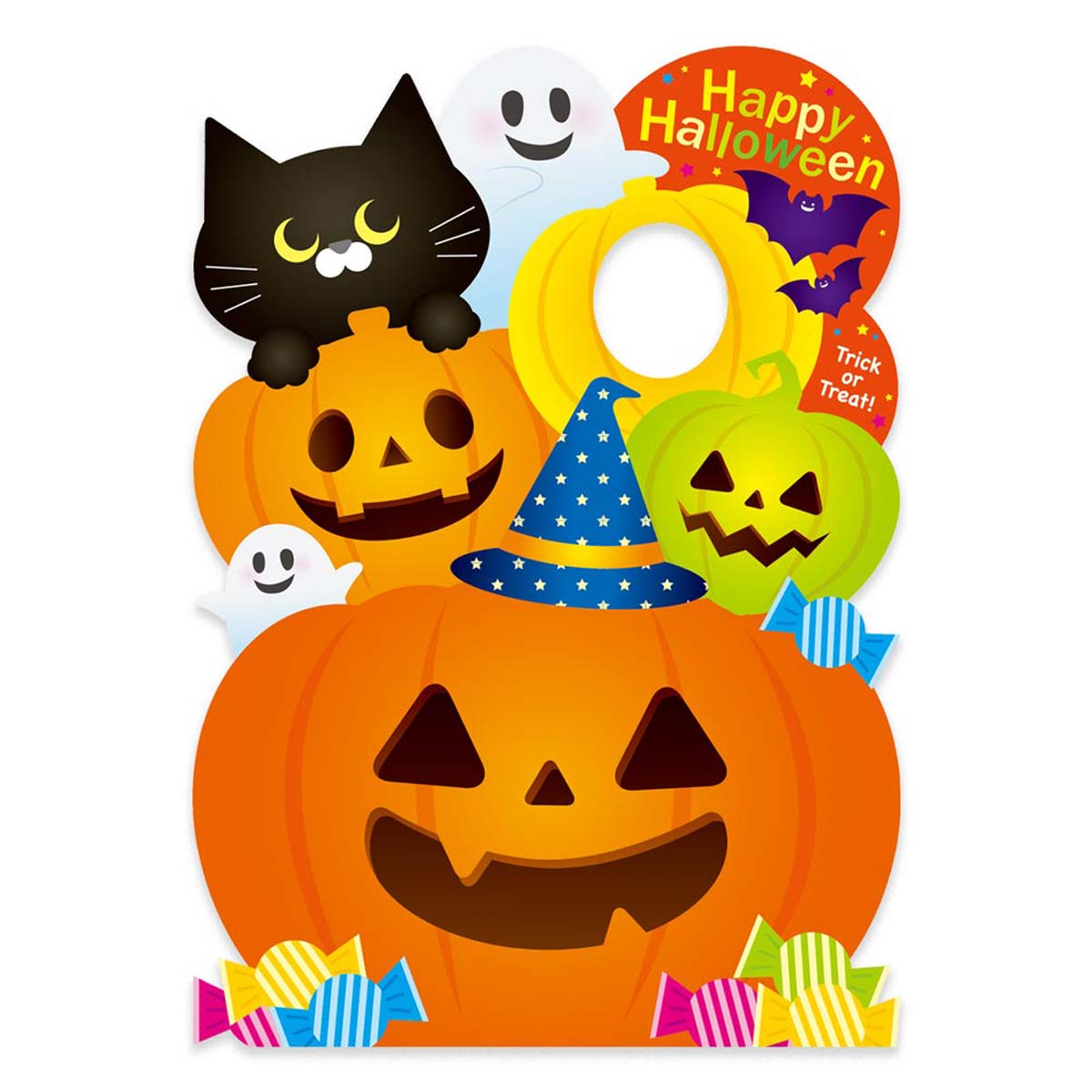 ハロウィン顔出しパネル