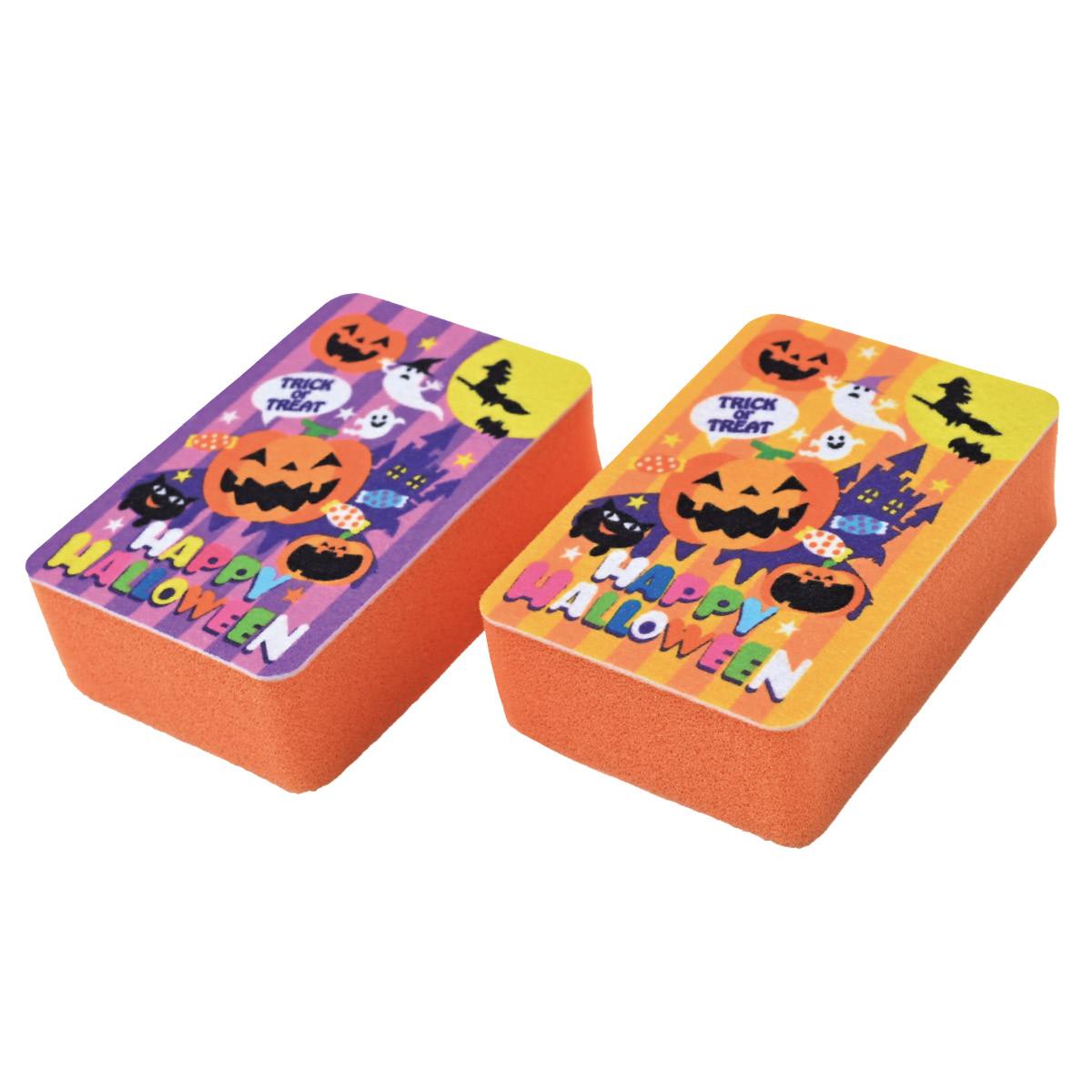 120枚 ハロウィンキッチンスポンジ