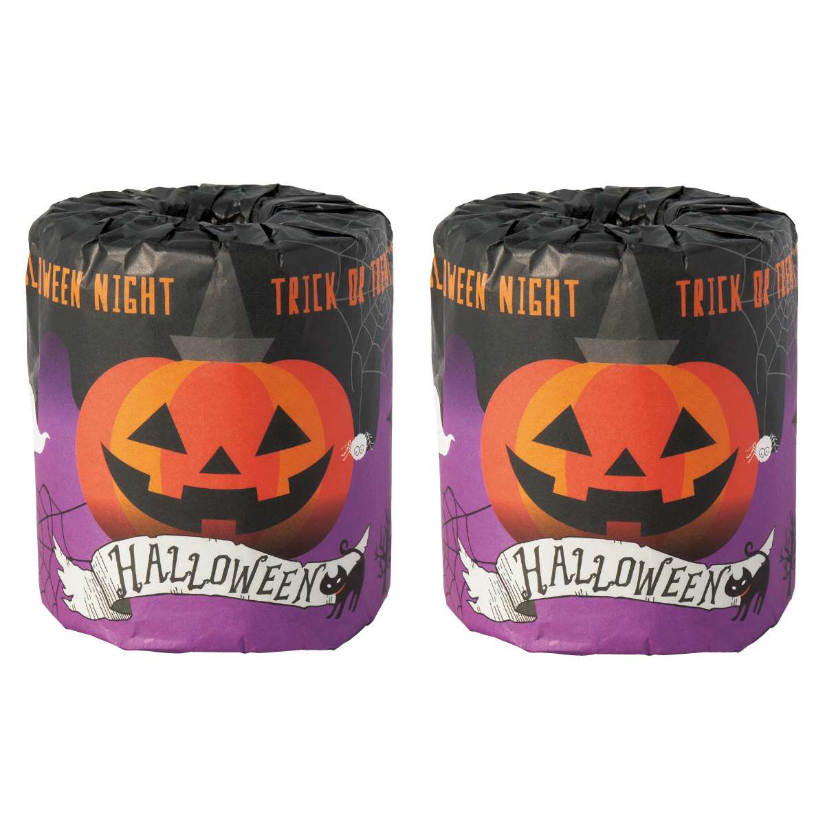 50セット ハロウィンナイトトイレットペーパー2P