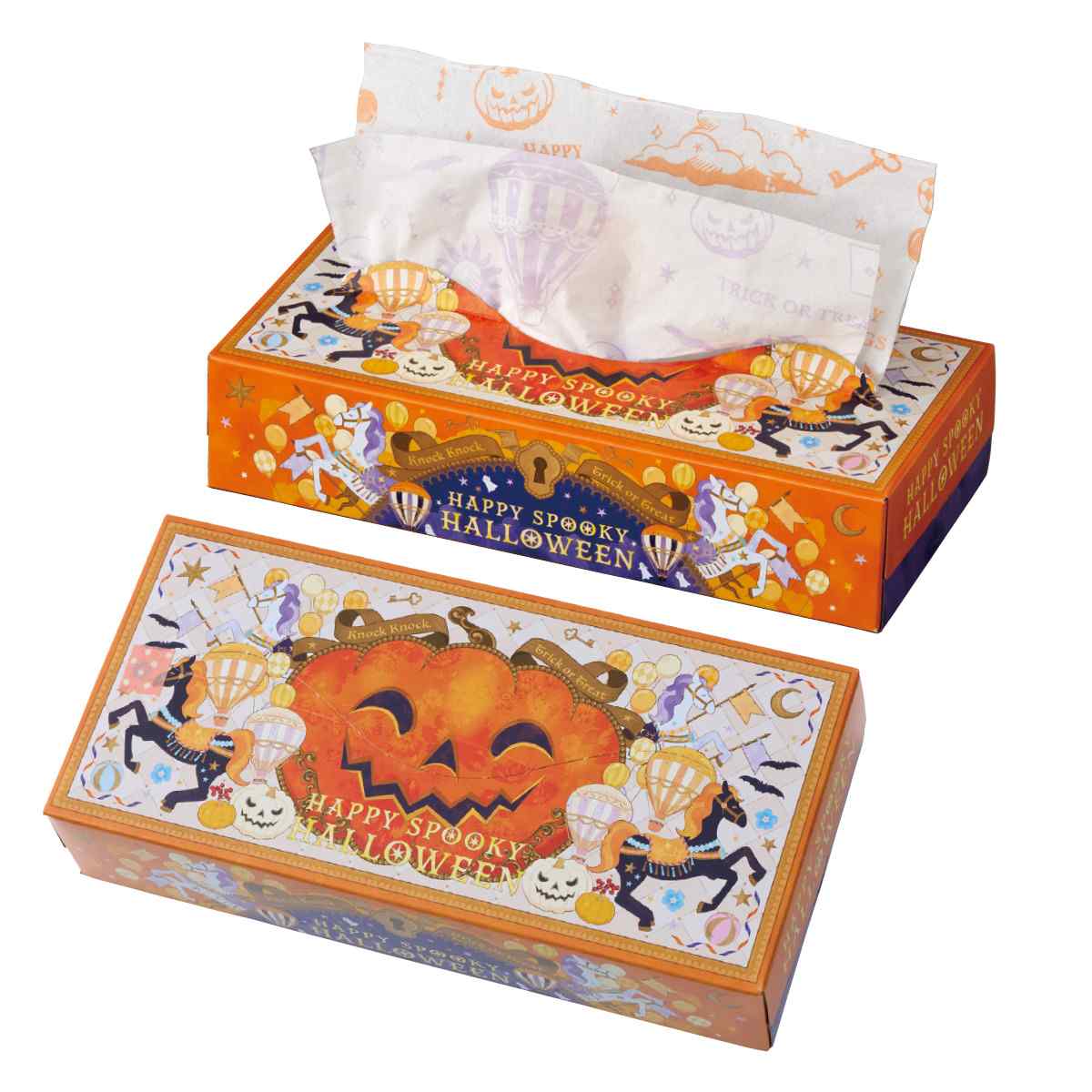 60個 ハロウィンティッシュ