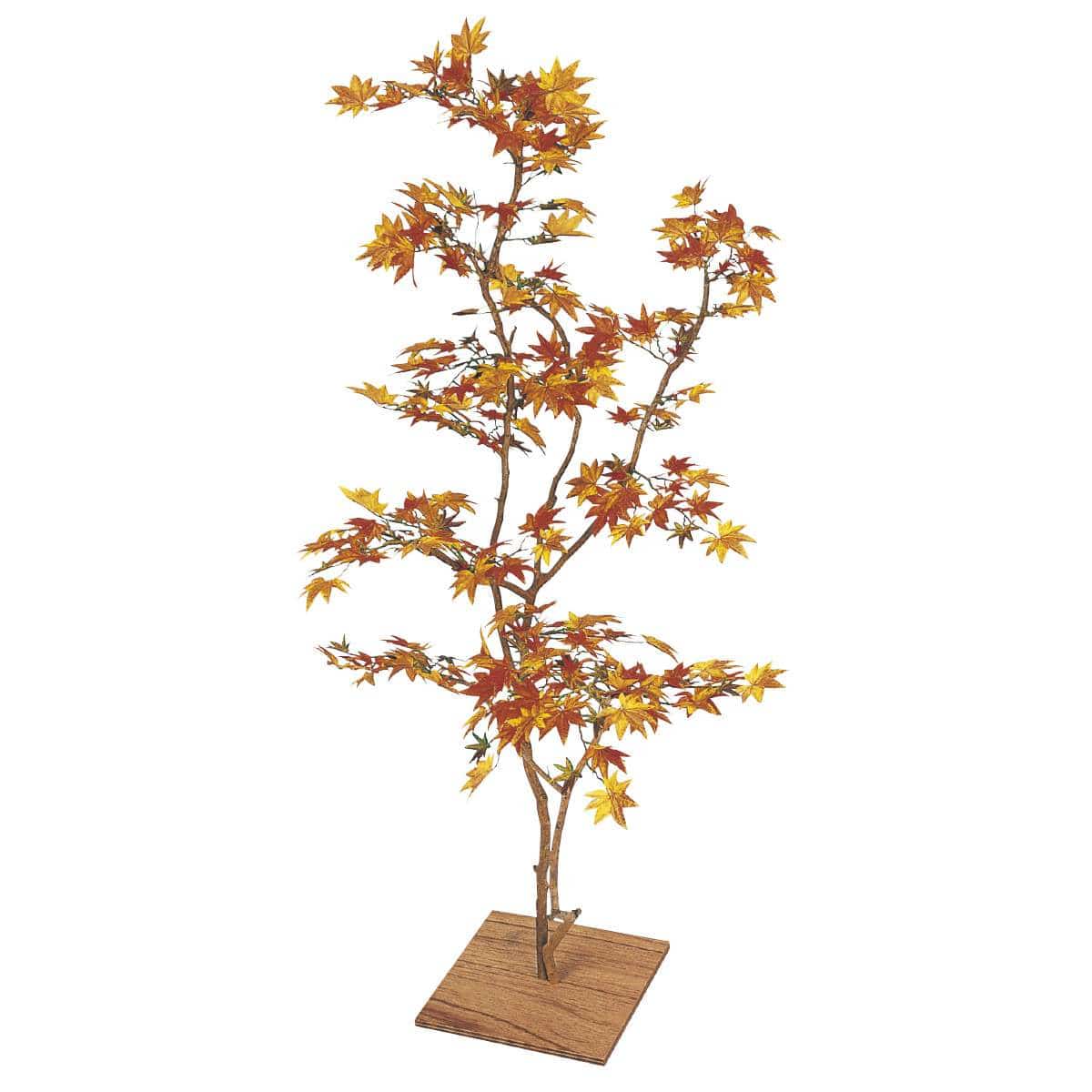 紅葉立ち木130cm　(造花)