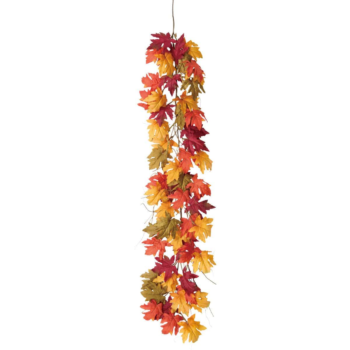 ボリュームメープルガーランド160cm（造花）