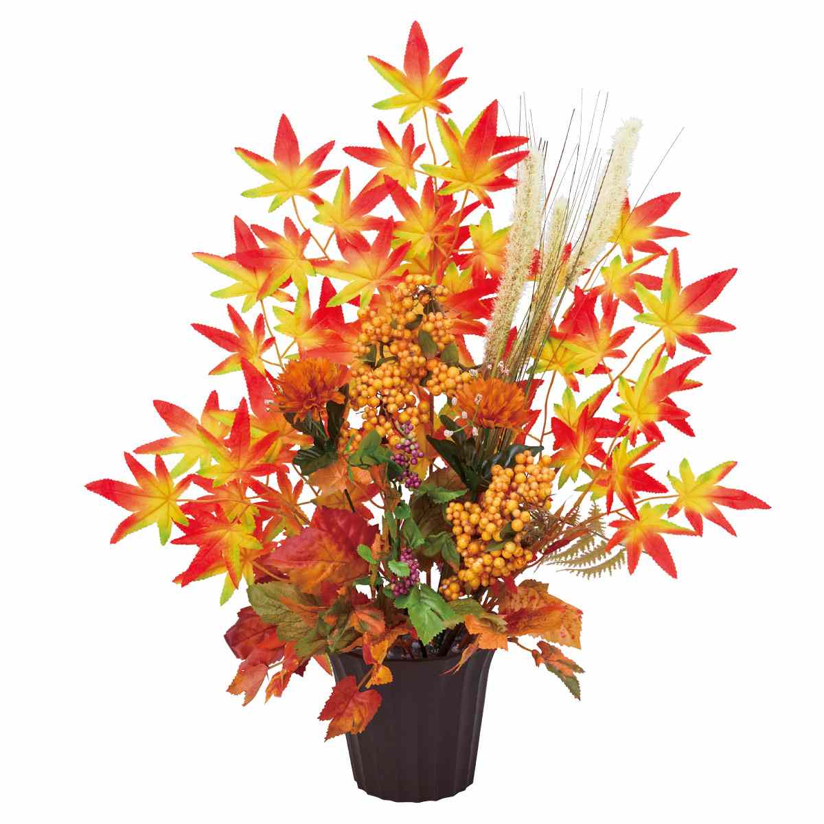 紅葉ミックスアレンジ高さ57cm（造花）