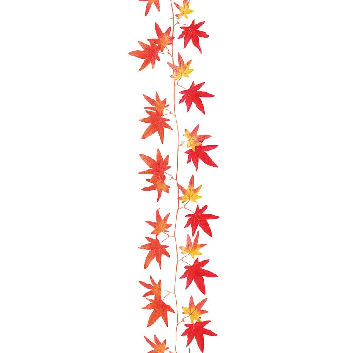 6本 紅葉ガーランド ミックス180cm(造花)