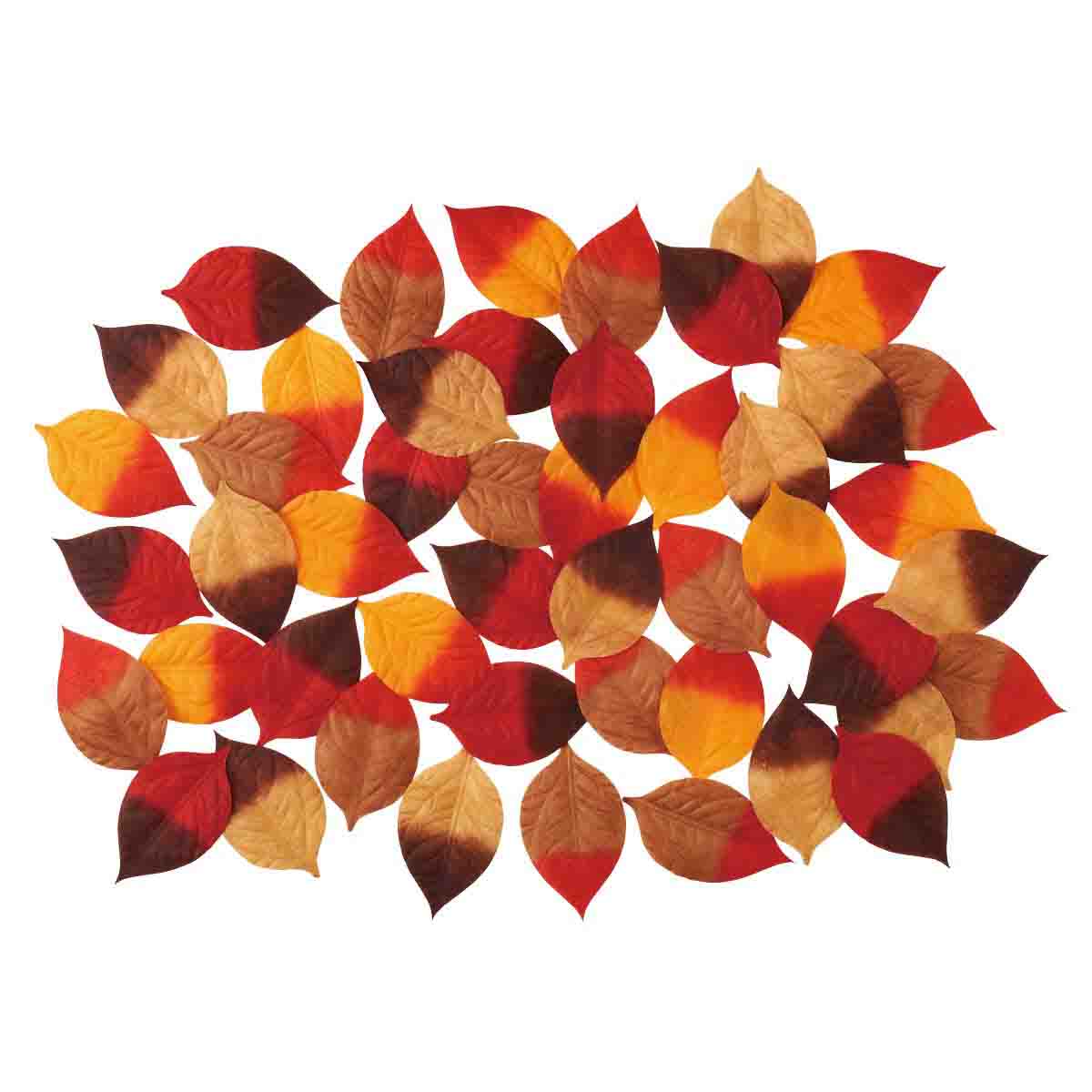 50枚 落ち葉セット ナチュラル（造花）