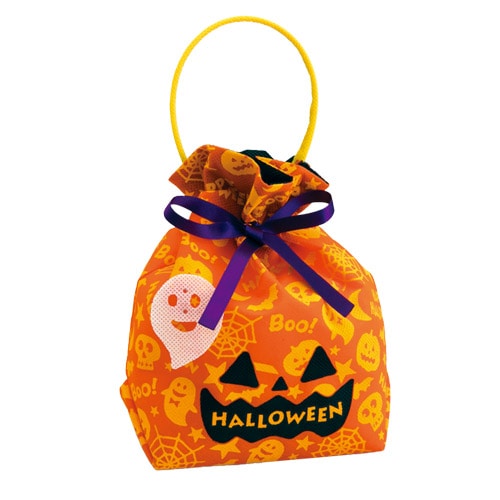 【20枚】手提げ巾着バッグ ハロウィンポップ