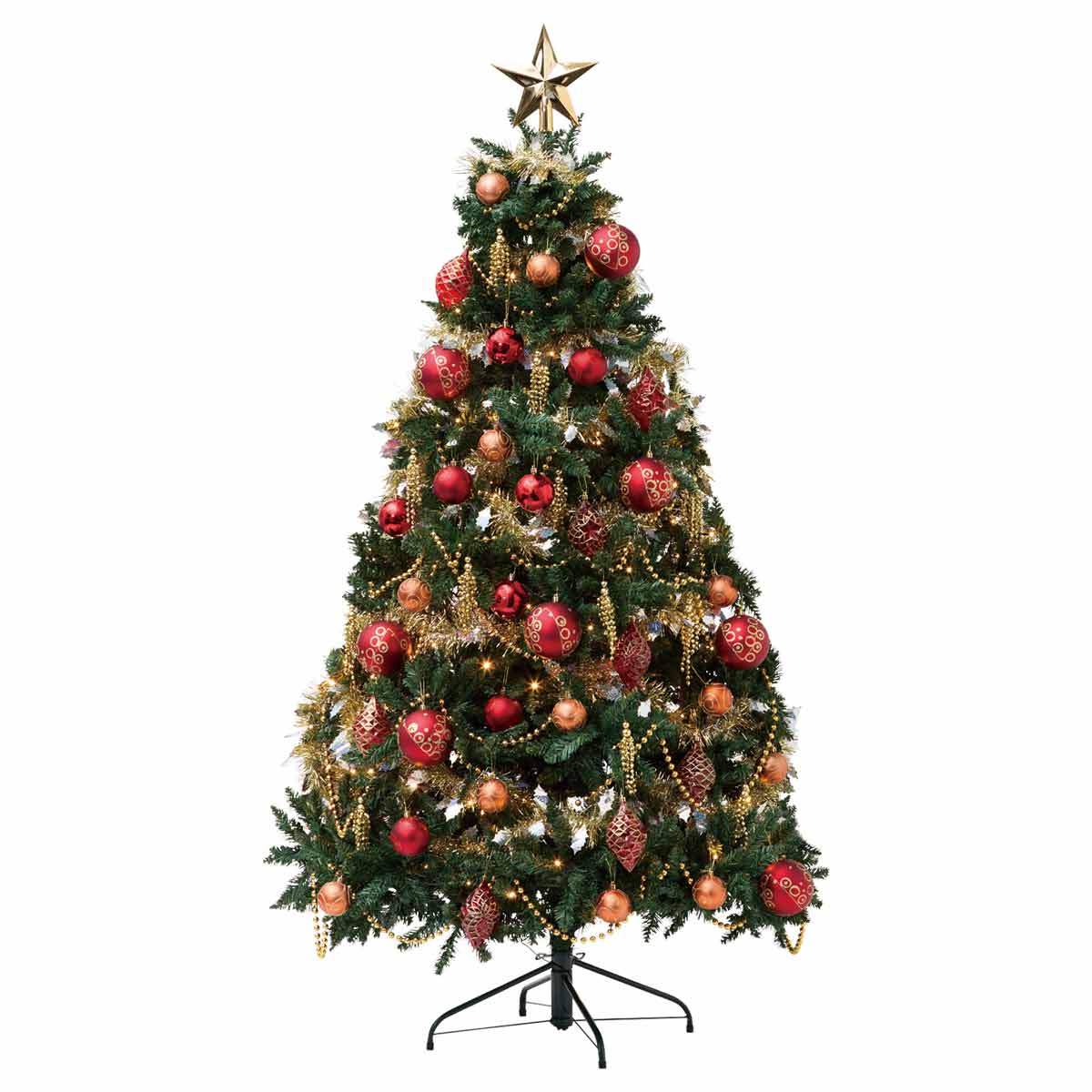 コンチネンタルクリスマスツリーセット レッド［ストエキオリジナル］