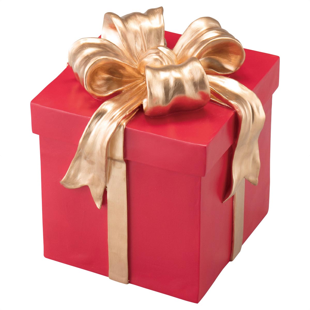 クリスマスボックスモチーフ レッド