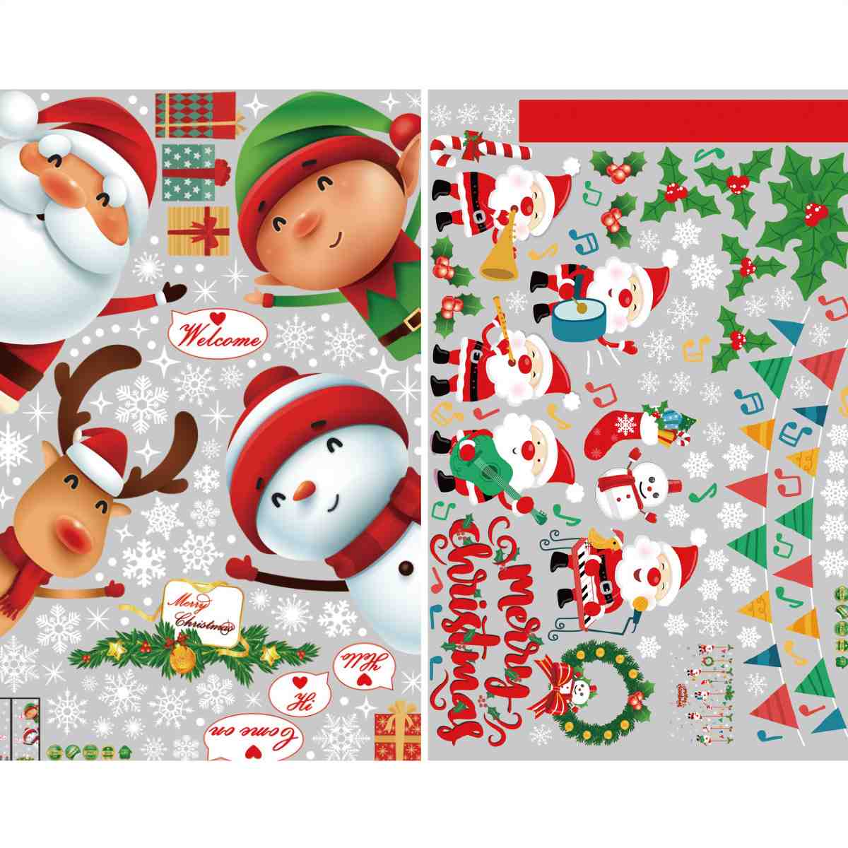 ウォールステッカー クリスマス