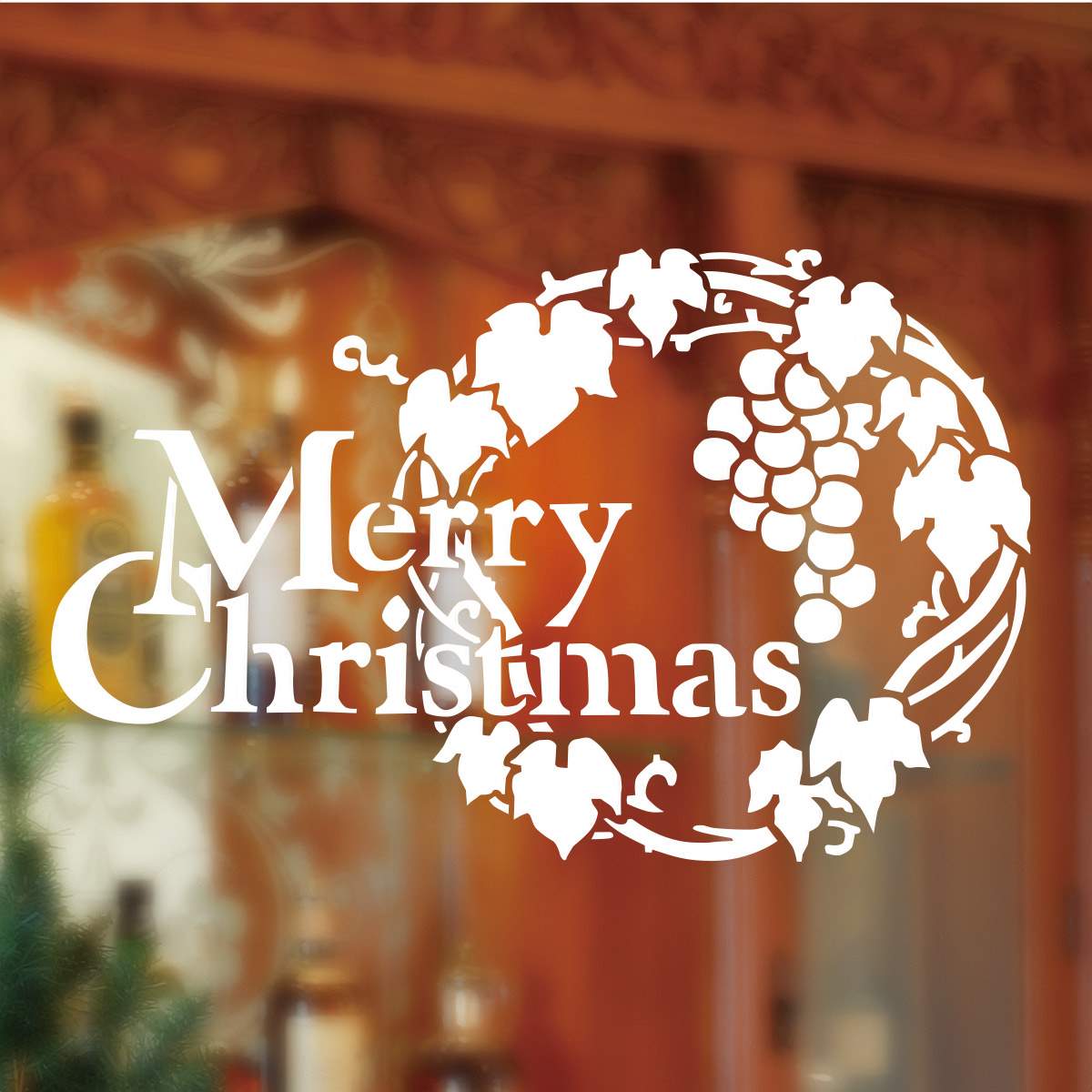 スノースプレー用型紙 M リース