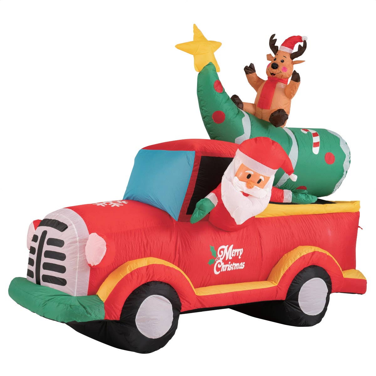 特大エアブロードール ドライビングサンタ
