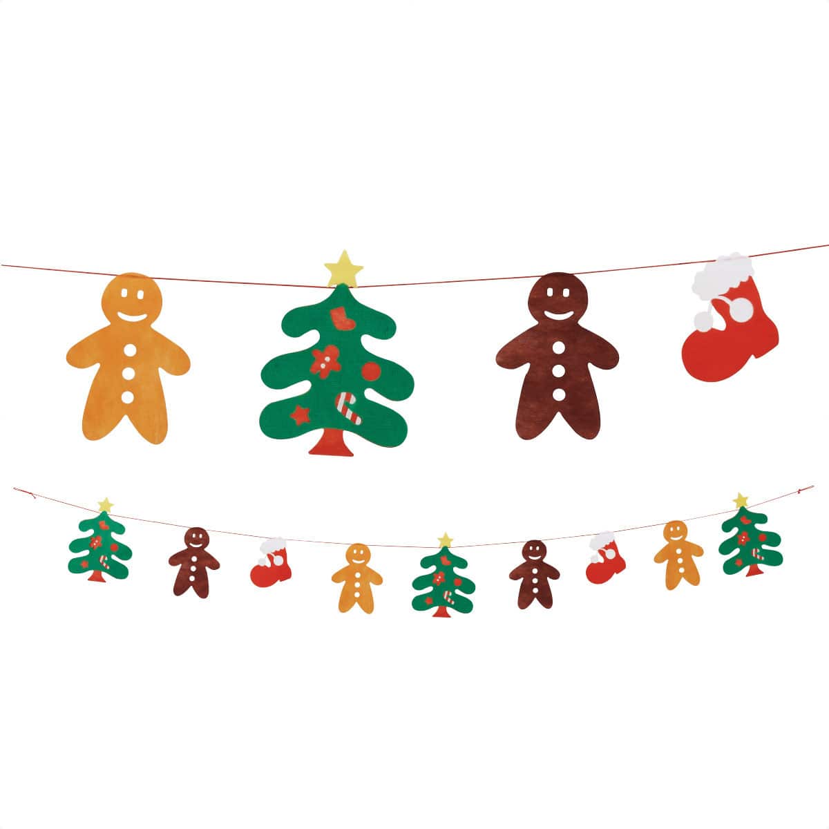 ジンジャーマン ガーランド