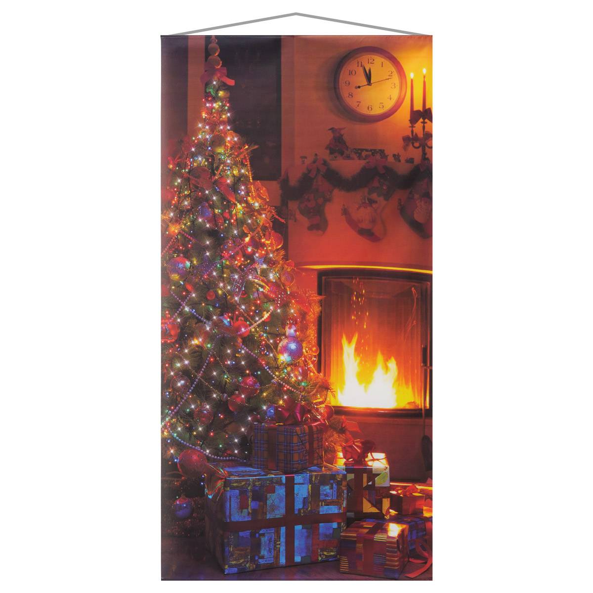 タペストリー プレゼントクリスマスツリー