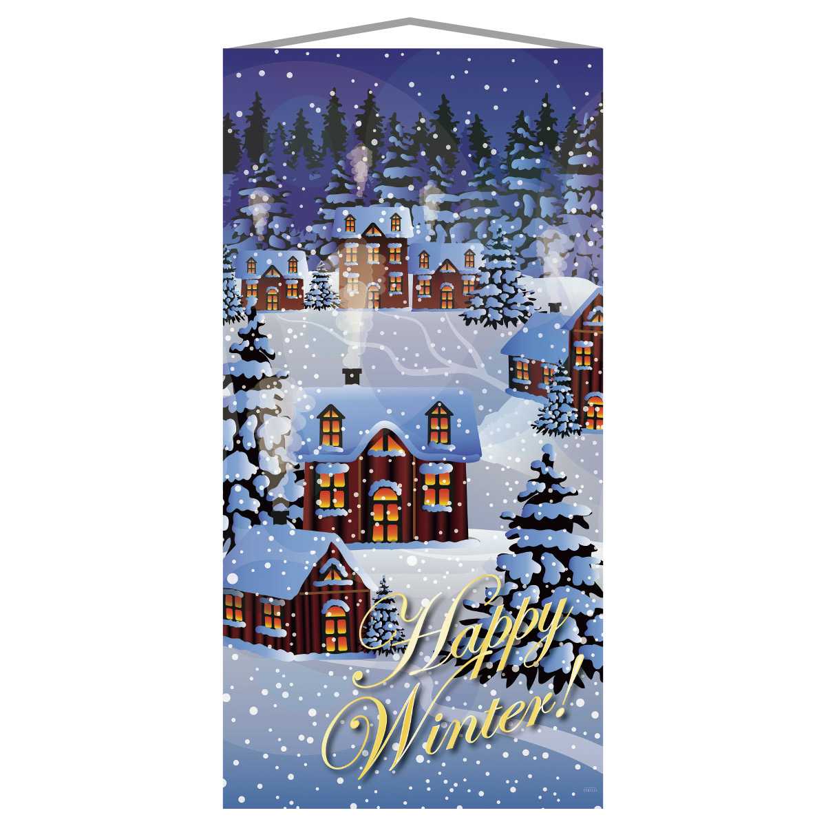 タペストリー スノータウン