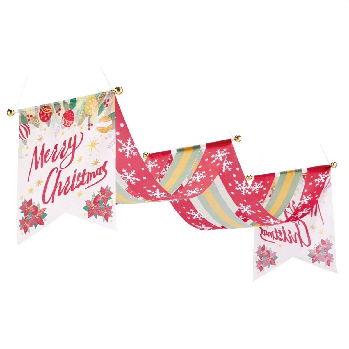 メリークリスマス ウェーブペナント