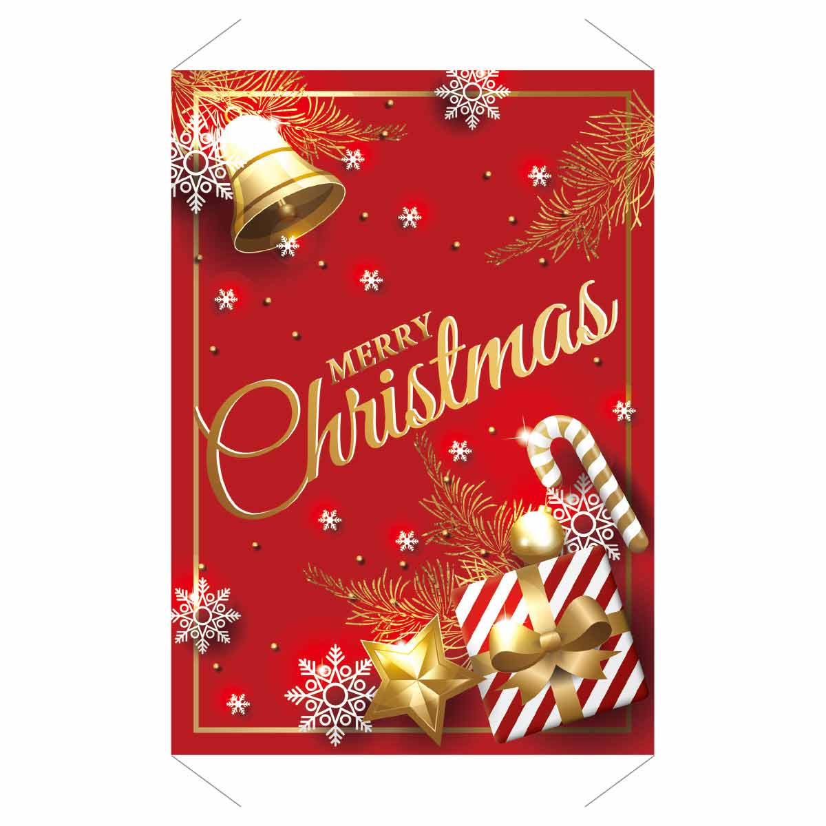 クリスマス(ギフト&ベル) タペストリー